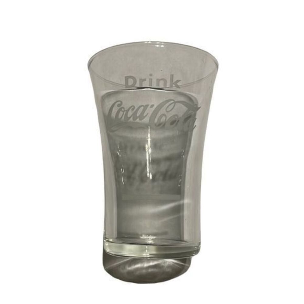 COCA COLA Vintage glass cup